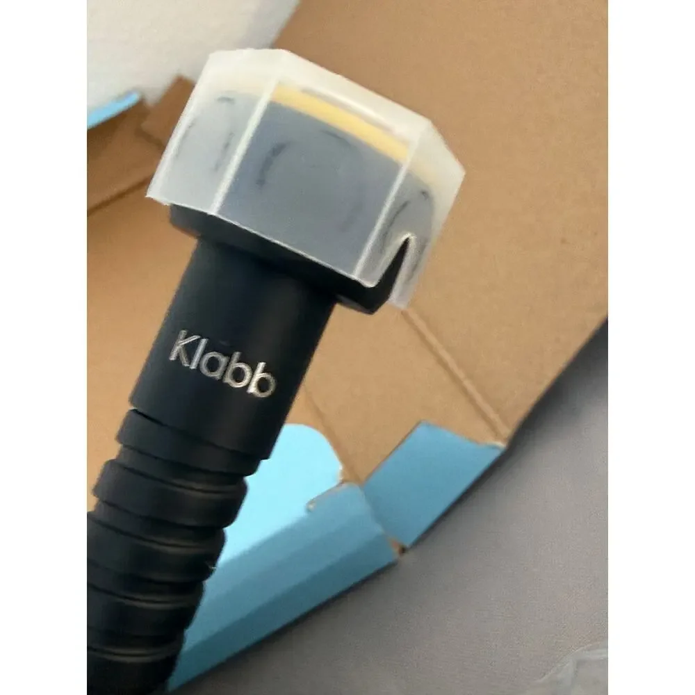 Klabb Stainless Steel Handheld Shower Hose – Matte Black – New in Box